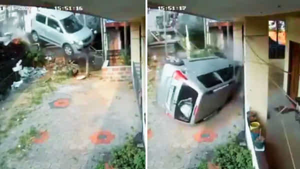 Viral Video: ఇది అలాంటి ఇలాంటి యాక్సిడెంట్ కాదు బాస్... వీడియో చూస్తే ఫ్యూజులు ఎగిరిపోవాల్సిందె