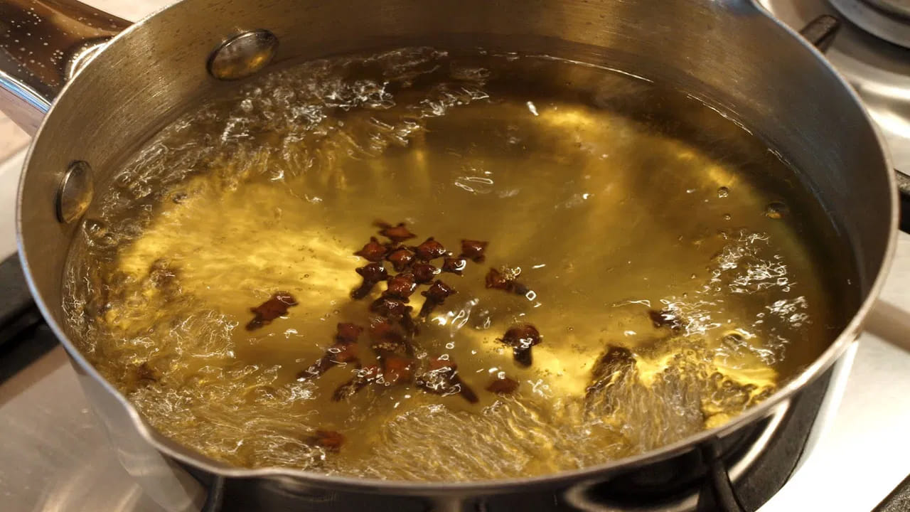 రోగనిరోధక శక్తి పెరుగుదల.. లవంగంలో ఉన్న సహజ ఔషధ గుణాలు శరీరానికి రోగనిరోధక శక్తిని అందించి జలుబు, దగ్గు, ఇన్ఫెక్షన్ల నుంచి కాపాడతాయి. లవంగం నీరు సహజ మౌత్వాష్లా పనిచేస్తుంది. నోటి దుర్వాసన తగ్గుతుంది. పళ్ల నొప్పి, చిగుళ్ల వాపు,
లాంటివి తగ్గుతాయి. దగ్గు, జలుబుకు ఉపశమనం కలిగిస్తుంది. లవంగం నీరు గొంతునొప్పి, దగ్గు, జలుబు సమస్యలను తగ్గించడంలో ఉపయోగపడుతుంది.