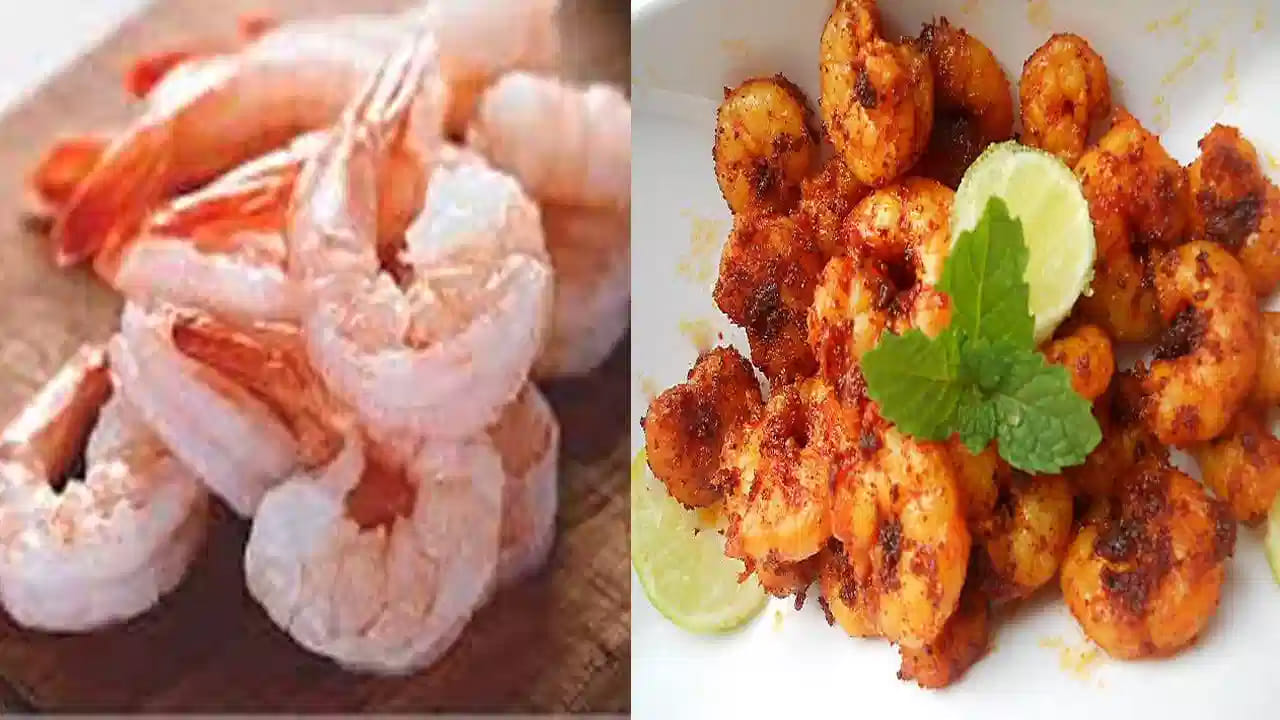 పాల ఉత్పత్తులు: చాలా మంది రొయ్యలను క్రీమీ సాస్‌లతో లేదా పాలతో కలిపి వండుతుంటారు. కానీ రొయ్యలలోని ప్రొటీన్లు, పాల ఉత్పత్తుల్లోని కాల్షియంతో చర్య జరిపి కడుపులో గడ్డలుగా మారే అవకాశం ఉంది. దీనివల్ల జీర్ణక్రియ దెబ్బతినడమే కాకుండా తీవ్రమైన కడుపు నొప్పికి దారితీస్తుంది.