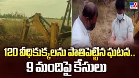 120 వీధికుక్కలను పాతిపెట్టిన ఘటన.. 9 మందిపై కేసులు