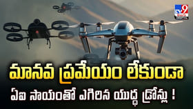 మానవ ప్రమేయం లేకుండా ఏఐ సాయంతో ఎగిరిన యుద్ధ డ్రోన్లు