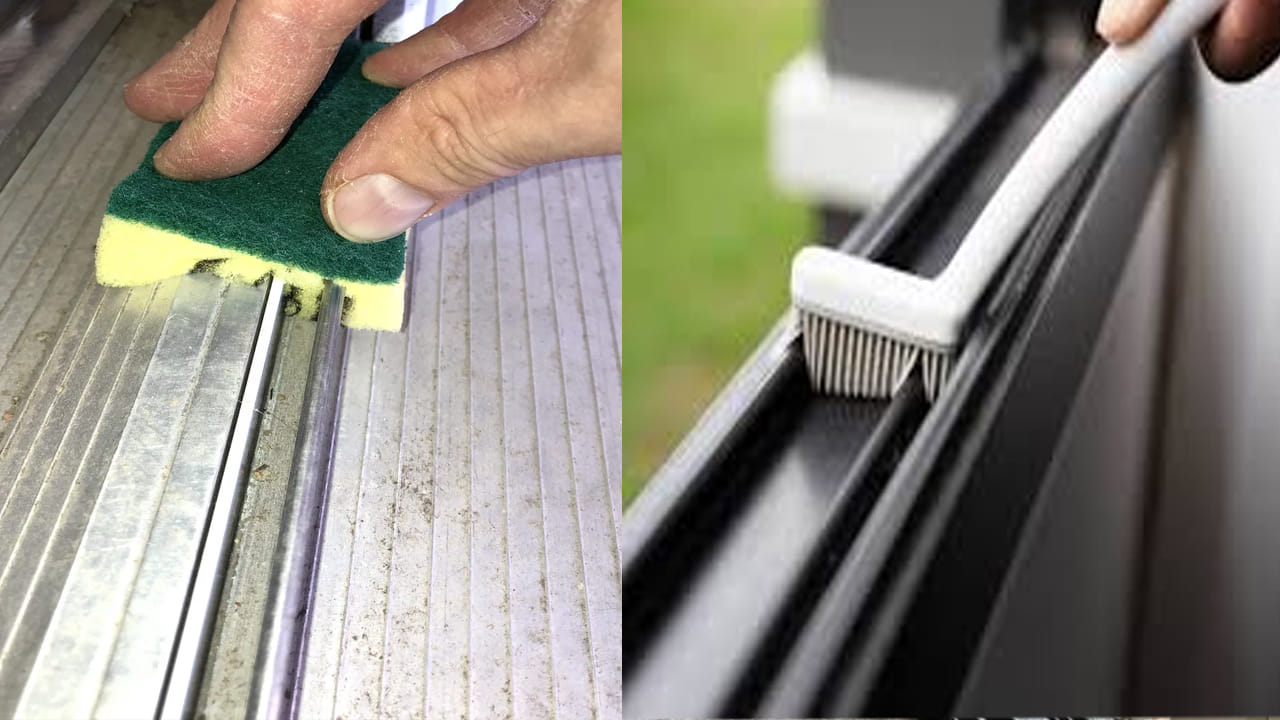 కిచెన్ లోనూ వంట పాత్రలు పెట్టుకునే స్లైడింగ్ డ్రాయర్స్ కూడా ఇలాగే క్లీన్‌ చేసుకోవచ్చు. ముందుగా అన్ని డ్రాయర్స్ ని బయటకు తీసి, వాటిపై మామూలు లిక్విడ్ స్ప్రే చేసి కాసేపు వదిలేయాలి. ఆ తరవాత ఓ పాత క్లాథ్ తో శుభ్రం చేయాలి. 