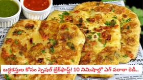 బద్ధకస్తులకు స్పెషల్ బ్రేక్‌ఫాస్ట్! 10 నిమిషాల్లో ఎగ్ పరాఠా రెడీ