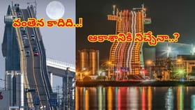 ఓరీ దేవుడో ఇదో వంతెనరా సామీ..ఎక్కేలోపుగానే పోతాం! నిటారుగా నిలబడి