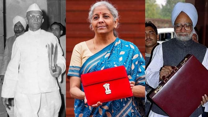 దేశ ఆర్థిక మంత్రిగా అత్యధిక సార్లు ఎవరు పనిచేశారు?