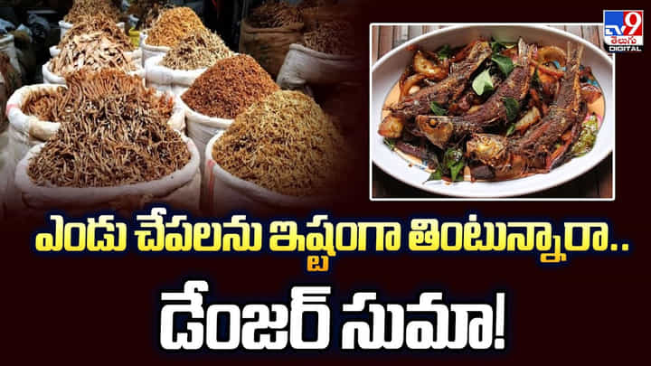 ఎండు చేపలను ఇష్టంగా తింటున్నారా.. డేంజర్ సుమా ఎండు చేపలను ఇష్టంగా తింటున్నారా.. డేంజర్ సుమా