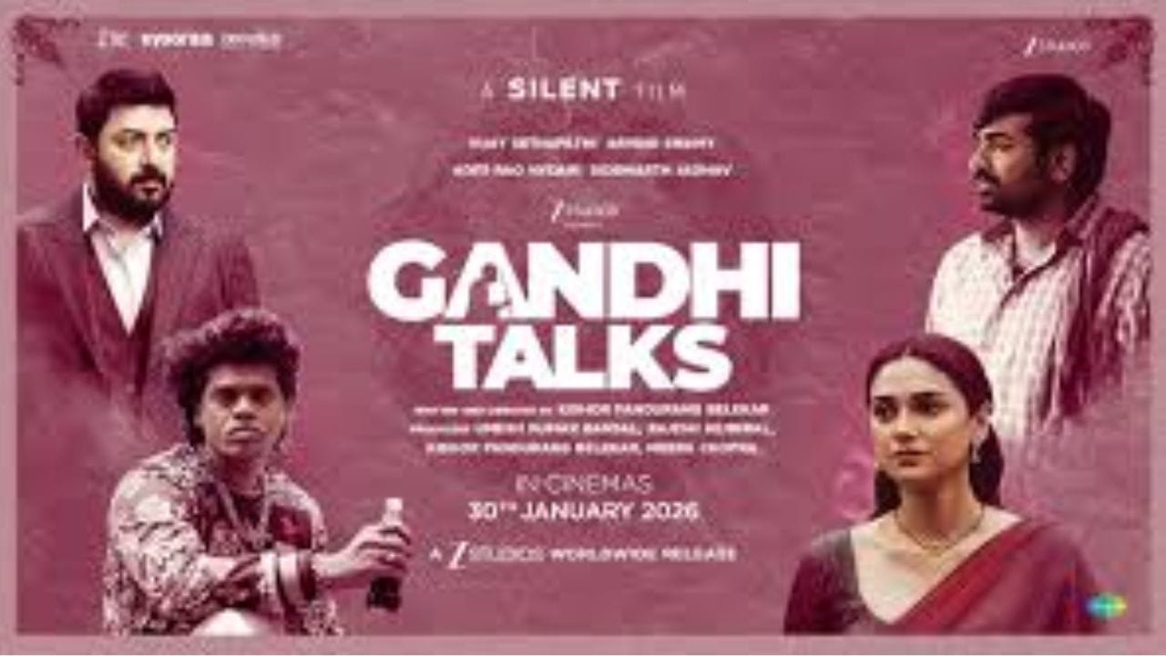 Gandhi Talks Poster