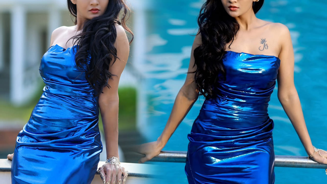 Serial Actress : సీరియల్లో విలనిజం.. నెట్టింట గ్లామర్ అరాచకం.. ఫోజులతో గత్తరలేపుతున్న లేడీ విలన్..