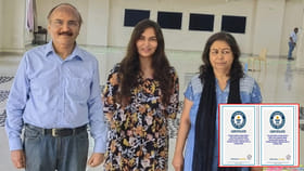 ఏకంగా 23 గిన్నిస్​ రికార్డులు కొల్లగొట్టిన గీతం విద్యార్థిని