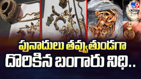 పునాదులు తవ్వుతుండగా దొరికిన బంగారు నిధి..