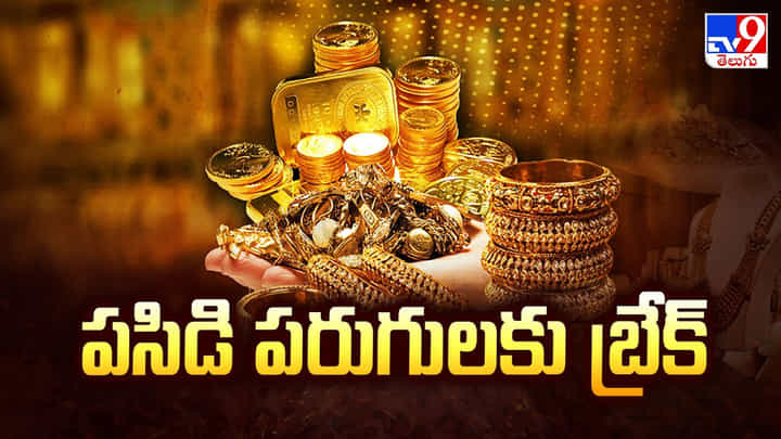 Gold Price: పసిడి పరుగులకు బ్రేక్.. ఒక్క రోజులోనే భారీ క్షీణత Gold Price: పసిడి పరుగులకు బ్రేక్.. ఒక్క రోజులోనే భారీ క్షీణత