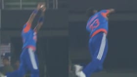 Video: 'సూపర్ మ్యాన్' పాండ్య.. కళ్లు చెదిరే క్యాచ్‌..