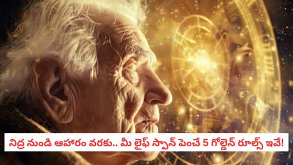 Longevity Tips: వందేళ్లు ఆరోగ్యంగా బతకడం ఎలా? ఈ 5 పాటిస్తే రోగాలు మీ దరిదాపుల్లోకి రావు!