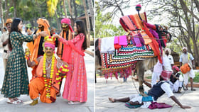 ఉట్టిపడుతున్న సంక్రాతి శోభ.. ఛలో శిల్పారామం..