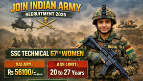 ఇండియన్‌ ఆర్మీలో SSC టెక్‌ ఉద్యోగాలకు నోటిఫికేషన్‌.. డిగ్రీ అర్హత
