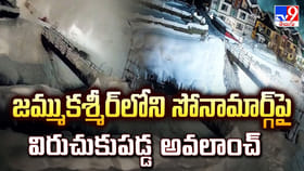 జమ్ముకశ్మీర్ లోని సోనామార్గ్ పై విరుచుకుపడ్డ అవలాంచ్