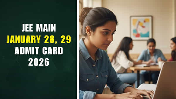 JEE Main 2026 Admit Card: జనవరి 28, 29 తేదీల్లో జరిగే జేఈఈ మెయిన్ పరీక్షల అడ్మిట్ కార్డులు విడుదల.. డౌన్లోడ్ లింక్