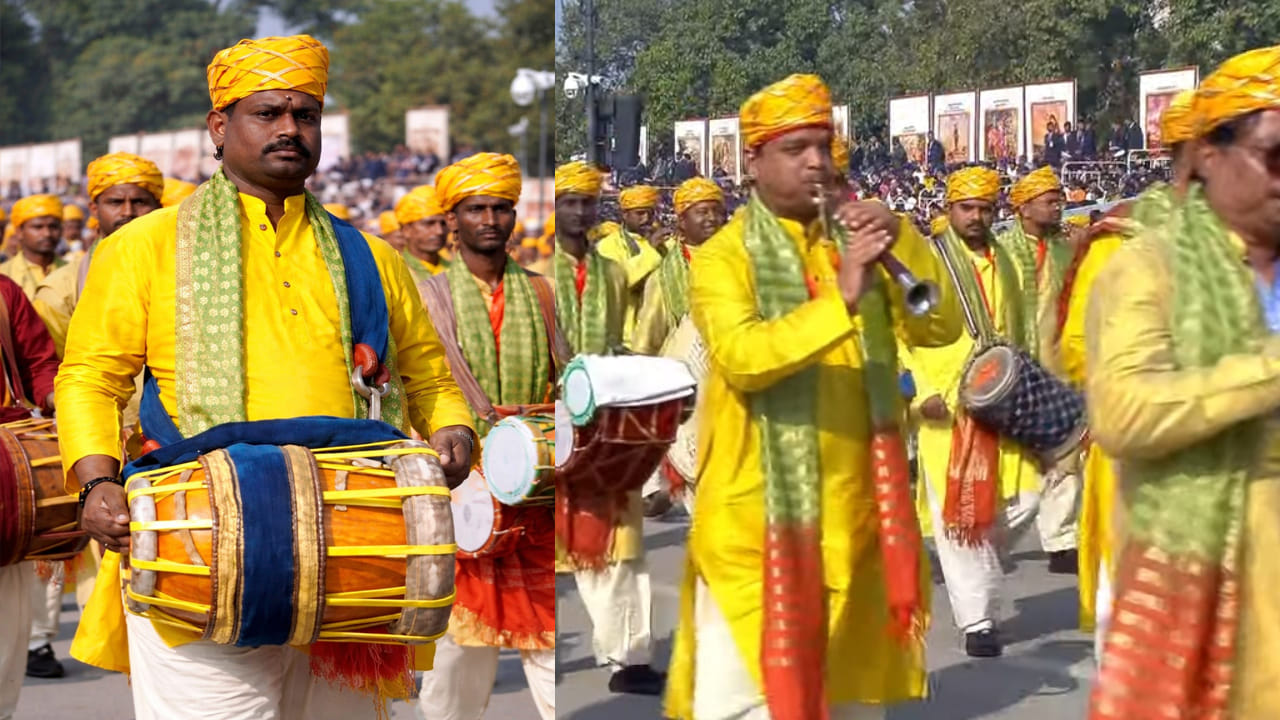 దేశ నలుమూలల నుంచి వచ్చిన దాదాపు 220 మంది కళాకారులతో నిర్వహించిన హెరాల్డింగ్ ప్రోగ్రామ్లో ఆంధ్రప్రదేశ్ తరపున బృంద సభ్యుడు పసుపులేటి కుమార్ ఆధ్వర్యంలో 20 మంది కళాకారుల బృందం దేశ ప్రధాని నరేంద్ర మోదీ, రాష్ట్రపతి దౌప్రతిముర్ము ఎదుట ప్రదర్శనను అందించారు.