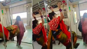 Viral: ఇలా తయారయ్యారెంట్రా..? ఎగిరితంతే.. మెట్రో రైలు బయటపడింది!