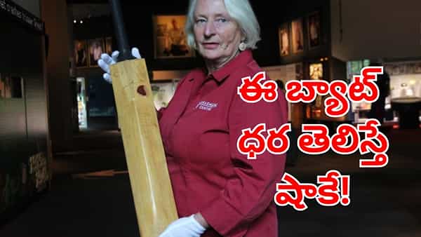 Cricket Bat: ప్రపంచంలో అత్యంత ఖరీదైన బ్యాట్ ఇదేనట.. దీన్ని ఎవరు వాడారో తెలుసా?