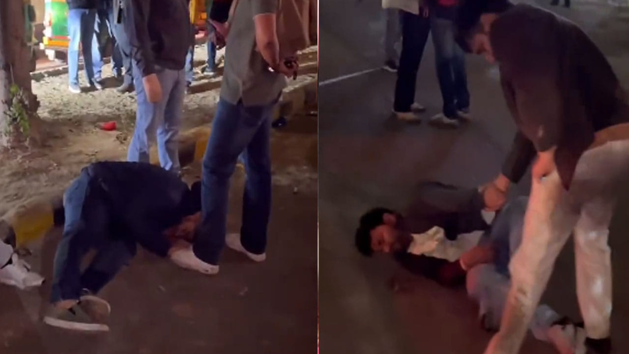 Viral Video: ఫుల్లుగా తాగి ఫుట్పాత్ల మీద పడిపోయిన యువత… న్యూ ఇయర్ సెలబ్రేషన్స్లో వింత పోకడలు