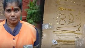 కార్మికురాలికి రోడ్డు పక్కన కనిపించిన బ్యాగ్.. ఓపెన్ చేసి చూడగా..