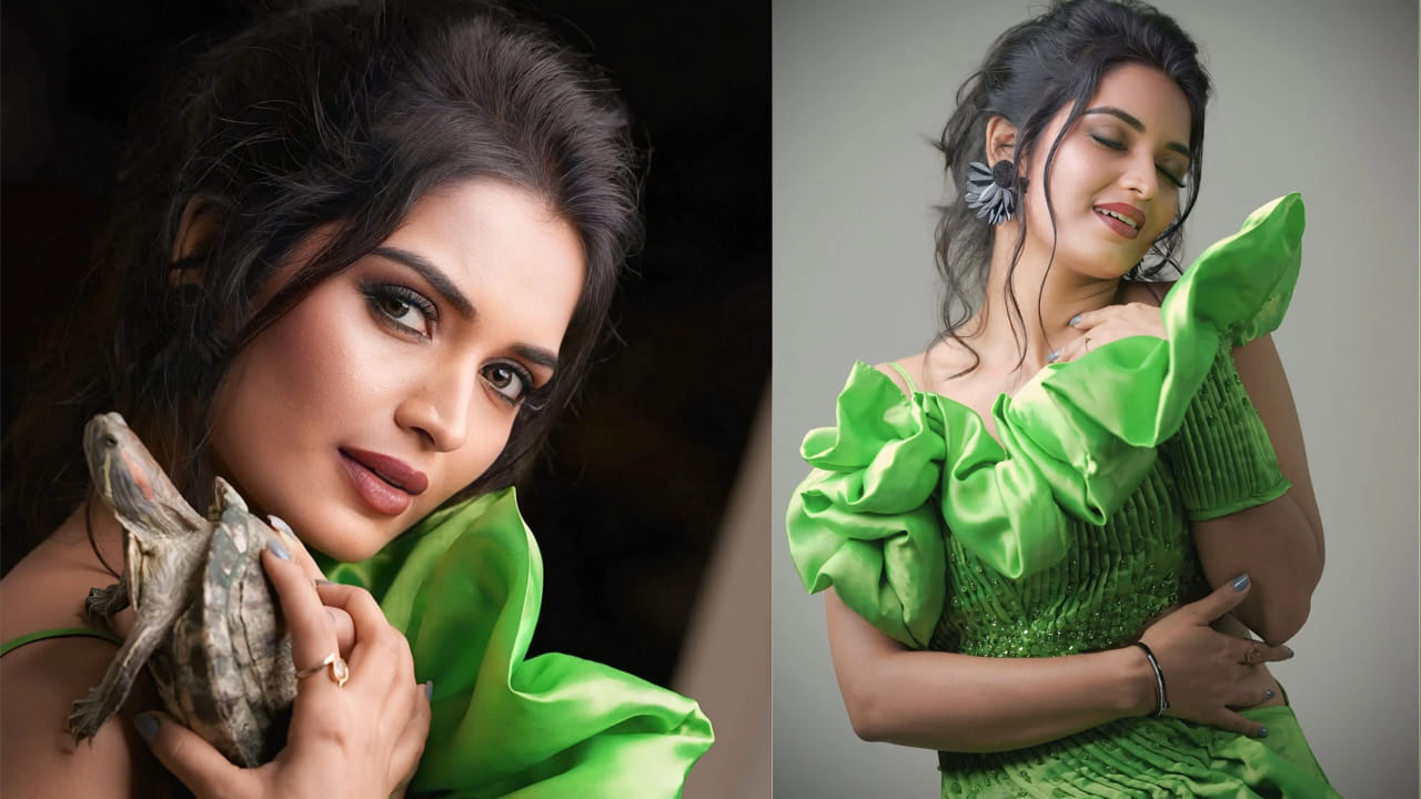 ప్రియాంక ఫొటోలను చూసిన నెటిజన్లు భిన్న రకాలుగా స్పందిస్తున్నారు. మేడమ్ రూటే సపరేటు.. తాబేలుతో పోజులివ్వడం వేరే లెవెల్ అంటూ కామెంట్స్ పెడుతున్నారు.