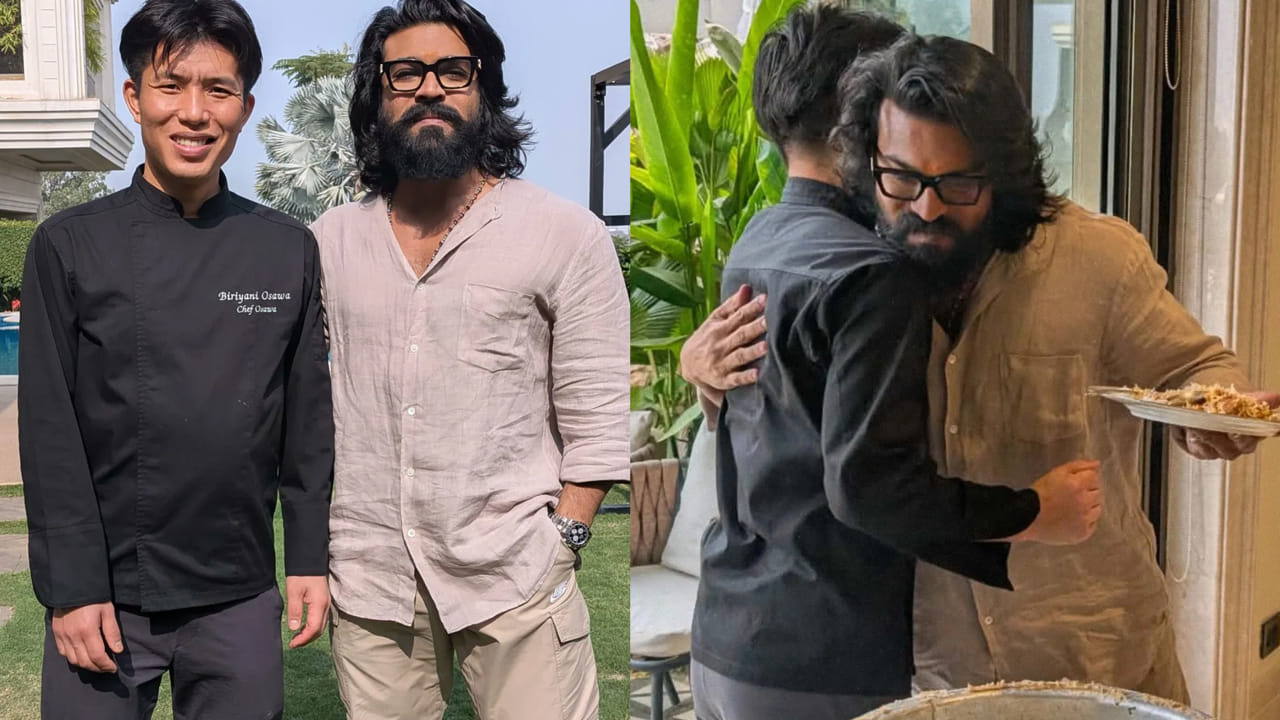  అనంతరం అతనే స్వయంగా రామ్ చరణ్ తో పాటు ఉపాసన, సురేఖలకు వడ్డించాడు. ఇందుకు సంబంధించిన ఫోటోలు, వీడియోలను ఒసావా తన ఇన్‌స్టాగ్రామ్ వేదికగా పంచుకున్నాడు.
