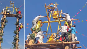 రామ డోలి ఉత్సవం గురించి తెల్సా..? 50 అడుగుల ఎత్తు ఊయలలో..