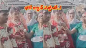 పెళ్లిలో రస్‌గుల్లా ఆట..! భలే క్యాచ్‌పట్టిన వధువు.. ఫన్నీ వీడియో