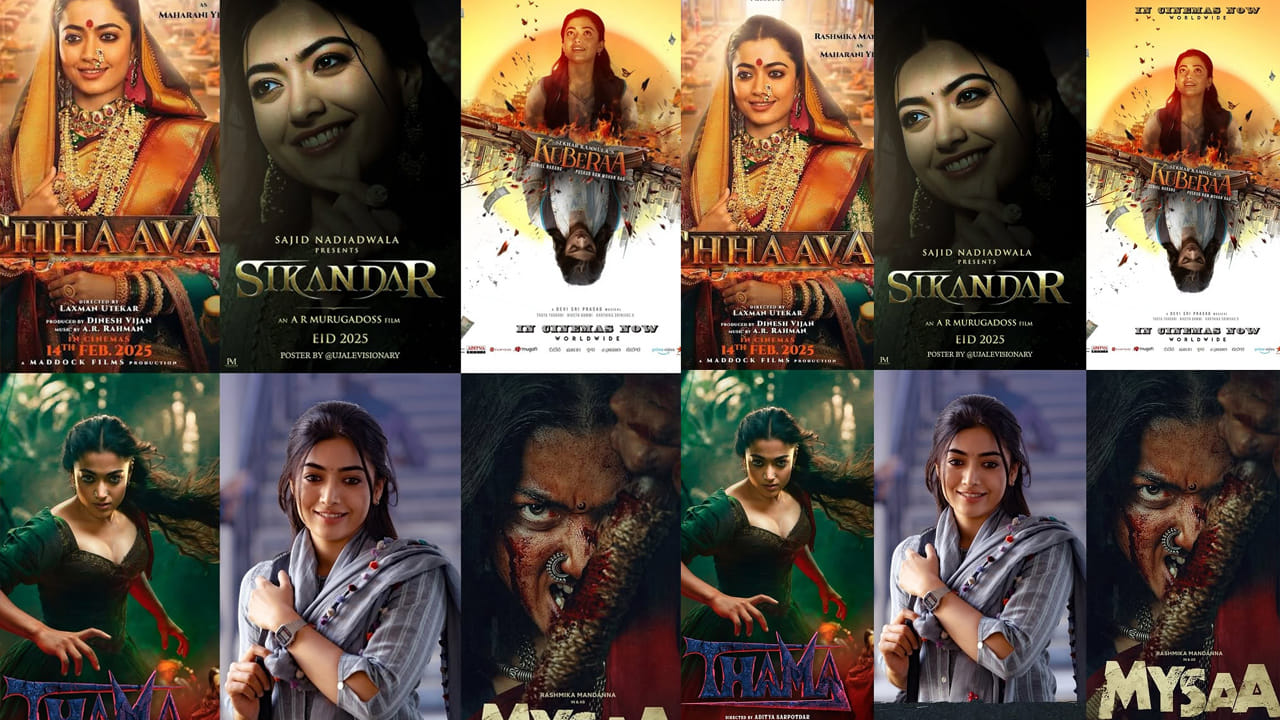 ఇక ఏడాది ఈ ముద్దుగుమ్మ ఏకంగా 5 సినిమాలతో అభిమానుల ముందుకు వచ్చి సూపర్ హిట్ అందుకుంది. భాషతో సంబంధం లేకుండా బాలీవుడ్, టాలీవుడ్, కోలీవుడ్ ఇలా అన్ని భాషల్లో ఈ బ్యూటీ తన హవా కొనసాగిస్తుంది. ఈ క్రమంలోనే రష్మిక 2025 జ్ఞాపకాలను, ఈ సంత్సరంలోని స్పెషల్ ఫొటోస్, తాను చేసిన సినిమాలకు సంబంధిచిన పోస్టర్స్ ఇన్ స్టాలో షేర్ చేసింది.