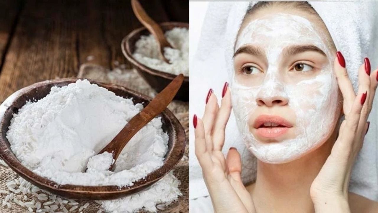 బియ్యం పిండి ఫేస్ ప్యాక్: బియ్యం పిండి కూడా చర్మానికి ప్రయోజనకరంగా ఉంటుంది. దీన్ని కూడా ఫేస్ ప్యాక్‌ల తయారు చేసుకొని వాడొచ్చు. ఇందుకోసం మీరు ఒక గిన్నెలో ఒక చెంచా బియ్యం పిండి తీసుకొని, దానికి సమాన పరిమాణంలో తేనె కలిపి, ముఖానికి అప్లై చేసి 20 నిమిషాల తర్వాత కడిగేయండి. ఇది మీ చర్మానికి శోథ నిరోధక లక్షణాలను అందిస్తుంది. దీని వల్ల మీ చర్మం ఆరోగ్యాంగా ఉంటుంది