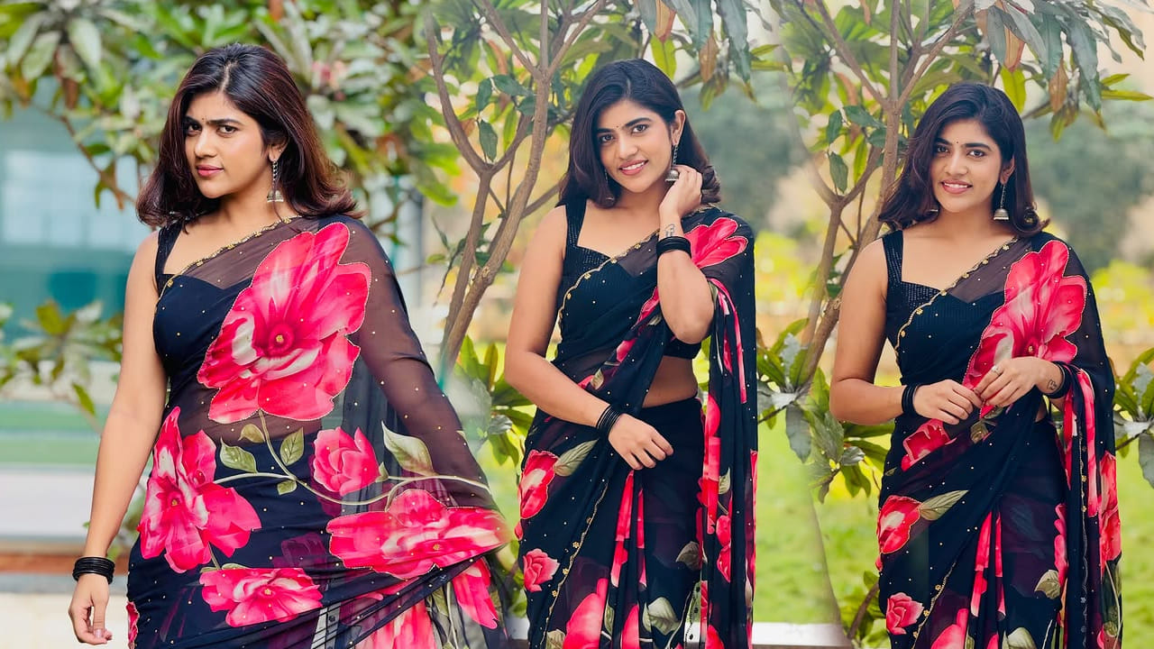 అందంతో చంపేస్తున్న రీతూ చౌదరీ.. నల్ల చీరలో ఎంత బాగుందో కదా.. | Bigg ...