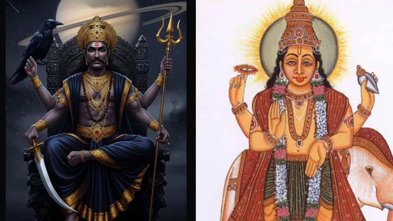 Ardha Kendra Shubh Yoga: జ్యోతిష్య శాస్త్రంలో శని చాలా శక్తివంతమైన గ్రహం. శని దేవుడిని తొమ్మిది గ్రహాలకు ధర్మ బద్ధమైన అధిపతి అని కూడా చెబుతారు. శనిదేవుడు ఒకేరాశిలో దాదాపు రెండున్నర సంవత్సరాలు ఉంటాడు. శనిదేవుడి చలనం చాలా ప్రతికూల ఫలికూల ఫలితాలను ఇస్తాడని భావించినప్పటికీ.. కొన్నిసార్లు ఆయా రాశుల వారికి అదృష్టాన్ని, శుభఫలితాలను కూడా అందిస్తాడు.
