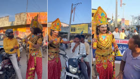 ఇలా అయితే యమపురికే.. యమధర్మరాజులా మారిన పోలీస్..