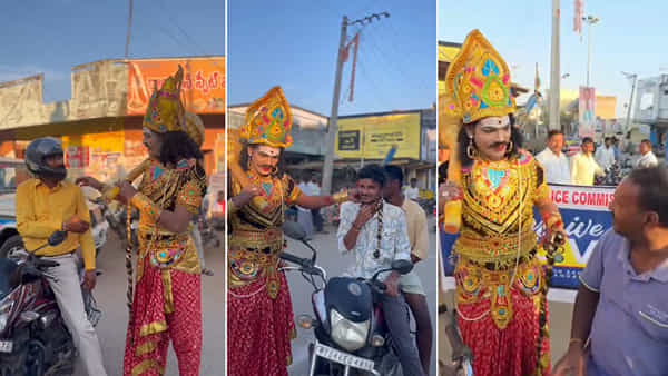 Viral: ఇలా అయితే డైరెక్టుగా యమపురికే.. యమధర్మరాజులా మారిన పోలీస్.. వీడియో చూశారా...