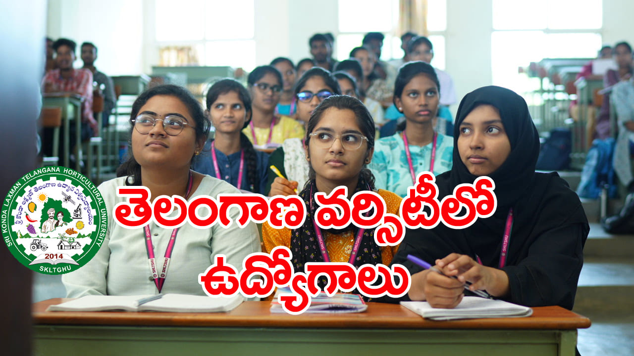 శ్రీ కొండా లక్ష్మణ్‌ తెలంగాణ హార్టికల్చరల్ వర్సిటీలో ఉద్యోగాలకు నోటిఫికేషన్.. నెలకు రూ.2,18,200 జీతం