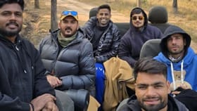 నైట్ క్యాంపింగ్‌లో సూర్యసేన హల్చల్..టీ20 సిరీస్ ముందు క్రేజీ సీన్