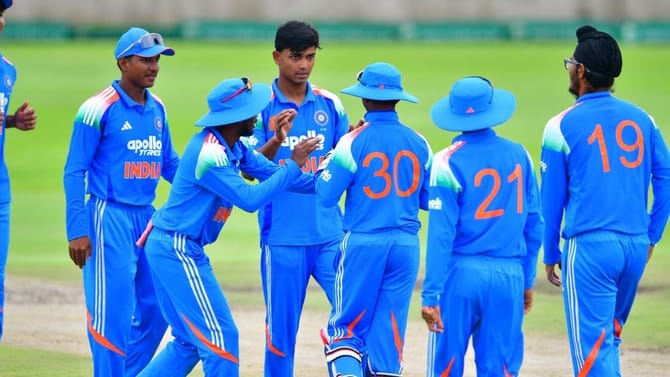 USA U19 vs IND U19: తొలి మ్యాచ్‌లో భారత్ ఘన విజయం..