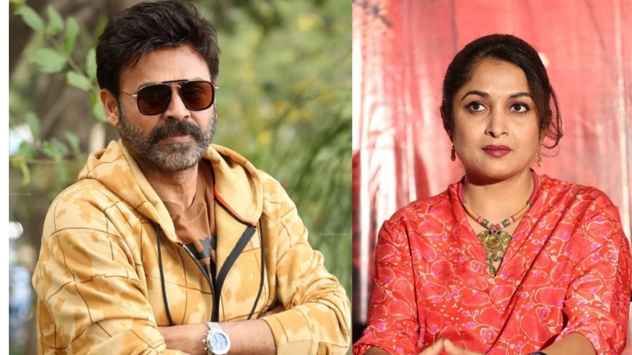 Venkatesh And Ramya Krishna