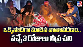 ఒక్కసారిగా మారిన వాతావరణం.. వచ్చే 3 రోజులు తీవ్ర చలి వీడియో