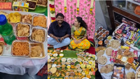 వామ్మో విందంటే ఇలా ఉండాలి.. కొత్త అల్లుడే షాకయ్యేలా భోజనం ఏర్పాటు