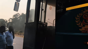 ప్రైవేట్ ట్రావెల్స్ బస్సులో మంటలు..