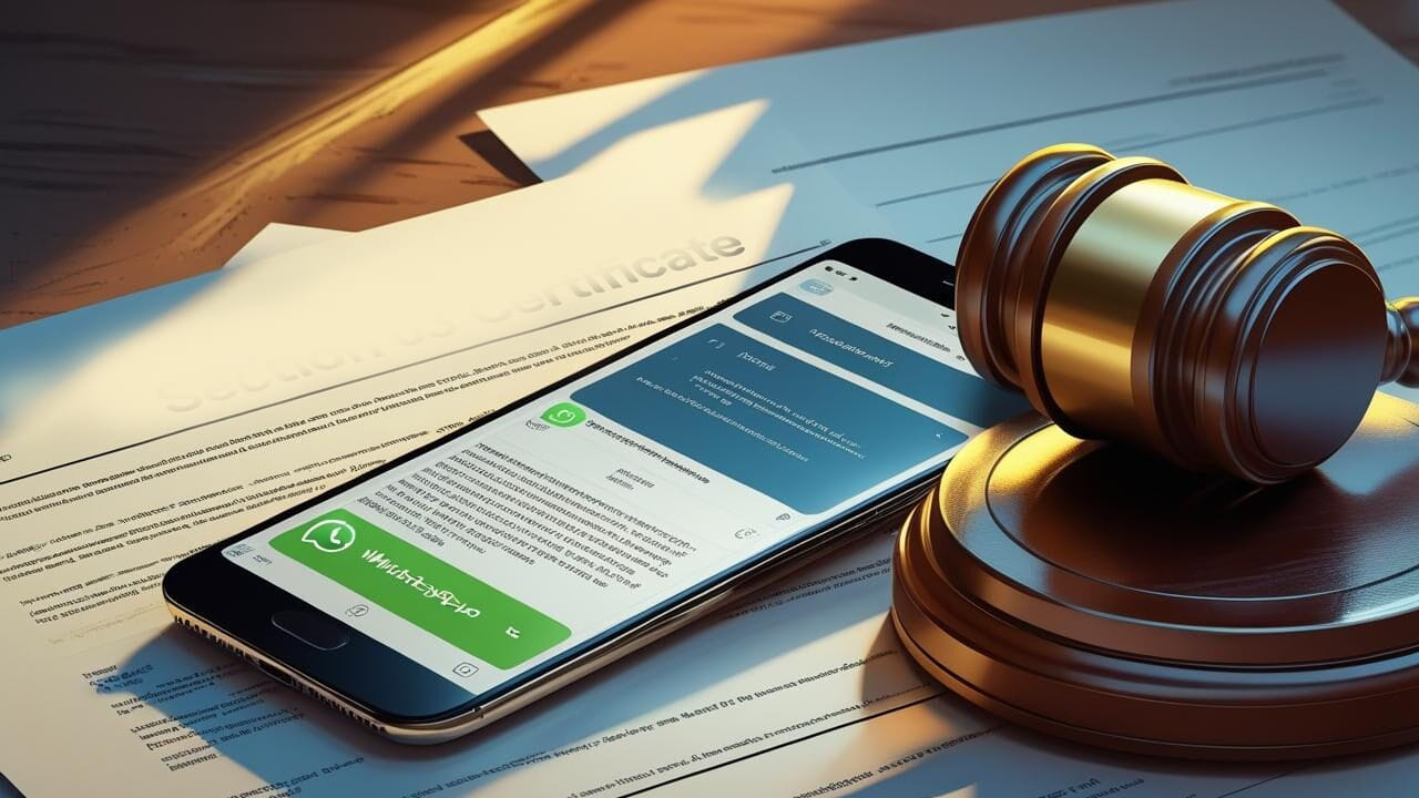  65B సర్టిఫికేట్ అంటే ఏమిటి?: 65B సర్టిఫికేట్ అనేది ఈ కింది విషయాలను తెలియజేసే చట్టపరమైన సర్టిఫికేట్. స్క్రీన్‌షాట్ తీసిన మొబైల్. సందేశం నిజమైనది. దానిని మార్చలేదు. ఫోన్‌ సరిగ్గా పనిచేస్తోంది. స్క్రీన్‌షాట్ సమర్పించే వ్యక్తి ఫోన్‌ యజమాని అని నిరూపించే రుజువు. ఈ సర్టిఫికేట్ సాధారణంగా నోటరీ, సాంకేతిక నిపుణుడు లేదా ఫోన్‌ యజమాని ద్వారా జారీ చేస్తారు. చాలా సార్లు ప్రజలు వాట్సాప్ స్క్రీన్‌షాట్‌ను ప్రింట్ చేసి కోర్టులో ప్రదర్శిస్తారు. కానీ 65B సర్టిఫికేట్ లేకుండా కోర్టు అటువంటి స్క్రీన్‌షాట్‌ను సాక్ష్యంగా అంగీకరించదు. డిజిటల్ సాక్ష్యం కోసం 65B సర్టిఫికేట్ తప్పనిసరి అని సుప్రీంకోర్టు అనేక తీర్పులలో స్పష్టం చేసింది. ప్రతి సందర్భంలోనూ మొబైల్ సీజ్ చేయవలసిన అవసరం లేదు. కానీ అవతలి పక్షం స్క్రీన్‌షాట్ ప్రామాణికతను ప్రశ్నిస్తే, కోర్టు మొబైల్‌ను ఫోరెన్సిక్ పరీక్ష కోసం ఆదేశించవచ్చు.