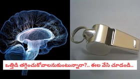 ఒత్తిడి తగ్గించుకోవాలనుకుంటున్నారా?.. ఈల వేసి చూడండి..