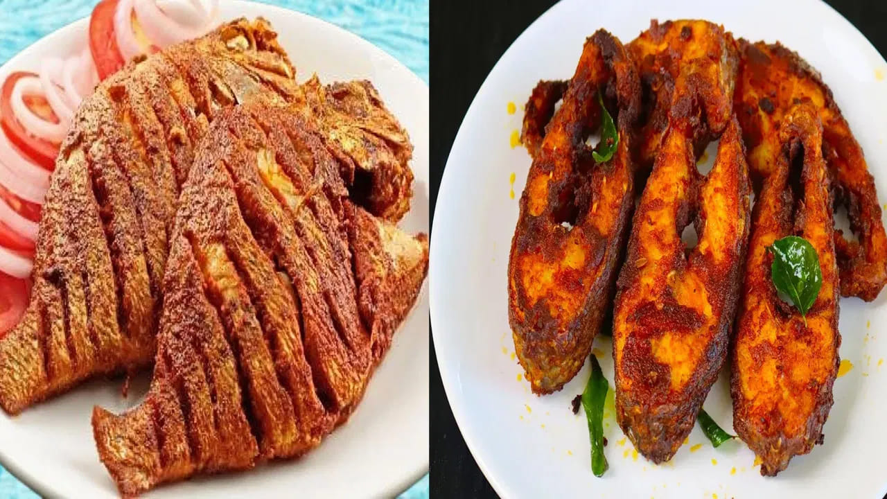 చేపలు: మెదడు, గుండె ఆరోగ్యానికి చేపలు ఎంతో మేలు చేస్తాయి. వీటిలోని ఒమేగా-3 కొవ్వు ఆమ్లాలు వాపును తగ్గిస్తాయి. థైరాయిడ్, హార్మోన్ల సమస్యలు ఉన్నవారికి ఇవి వరం. అయితే సముద్ర ఆహారం పడని వారు, అలెర్జీ ఉన్నవారు చేపలకు దూరంగా ఉండాలి. మూత్రపిండాల వ్యాధి ఉన్నవారు లేదా శరీరంలో పాస్పరస్ పరిమితి తక్కువగా ఉండాల్సిన వారు చేపలను తక్కువగా తీసుకోవాలి లేదా పూర్తిగా మానేయాలి.