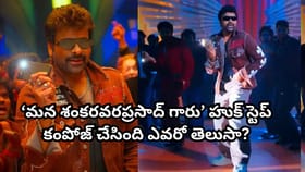 మన శంకరవరప్రసాద్ గారు 'హుక్ స్టెప్' కంపోజ్ చేసింది ఎవరో తెలుసా?