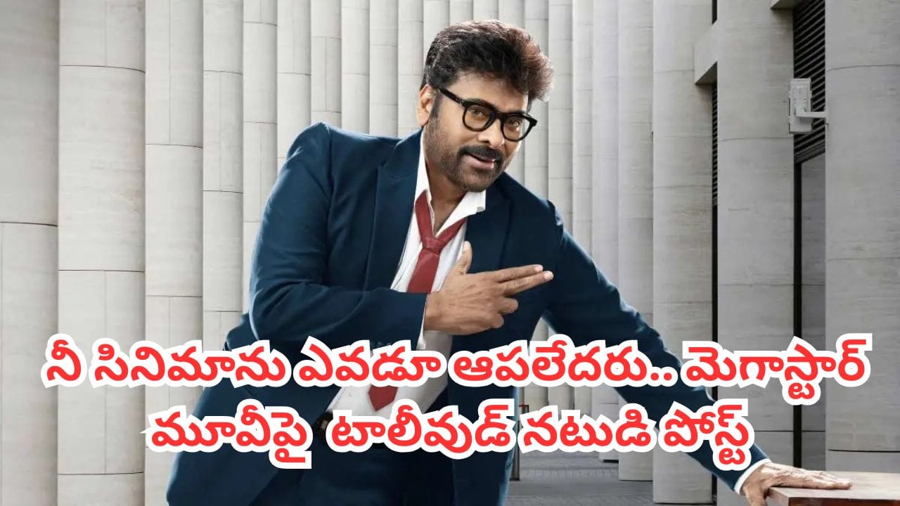 మీరు తోపులకు బాప్‌.. మీ సినిమాను ఎవడూ ఆపలేడు.. ‘మన శంకరవరప్రసాద్ గారు’ మూవీపై టాలీవుడ్ నటుడి ప్రశంసలు