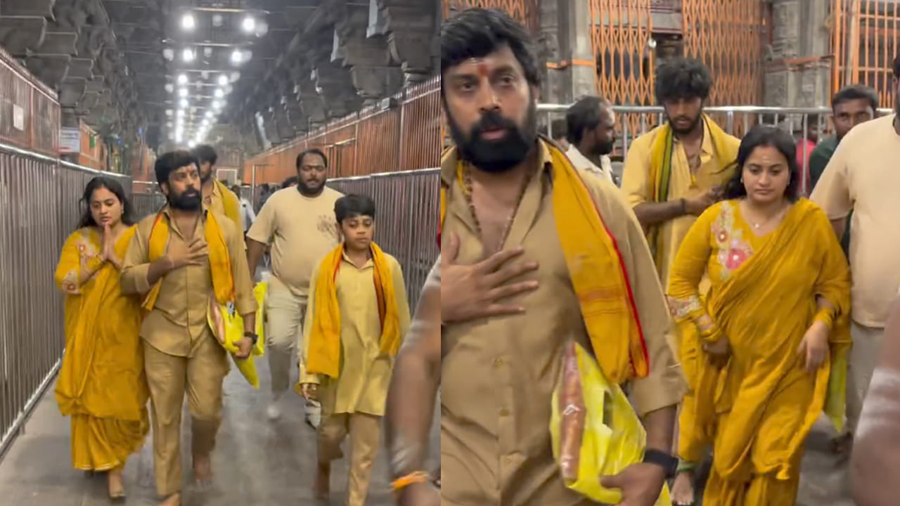 అంతకు ముందు సుధీర్ బాబు జటాధర తదితర సినిమాలకు కూడా నృత్య రీతులు సమకూర్చాడు సందీప్ మాస్టర్. ఇదిలా ఉంటే తాజాగా అరుణాచలేశ్వరుడిని దర్శించుకున్నాడు సందీప్ మాస్టర్.