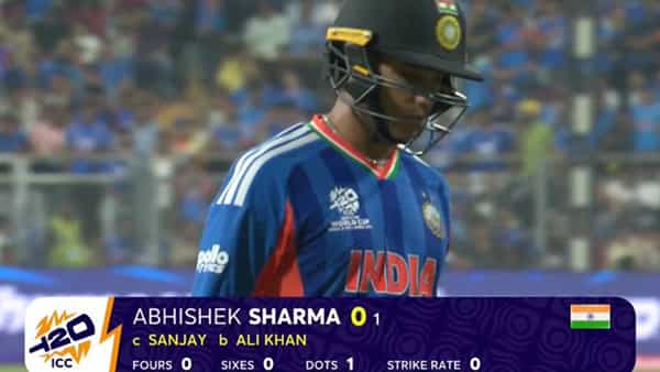 Abhishek Sharma : భారత్కు భారీ షాక్..తొలి మ్యాచ్లోనే డకౌట్గా వెనుదిరిగిన అభిషేక్ శర్మ
